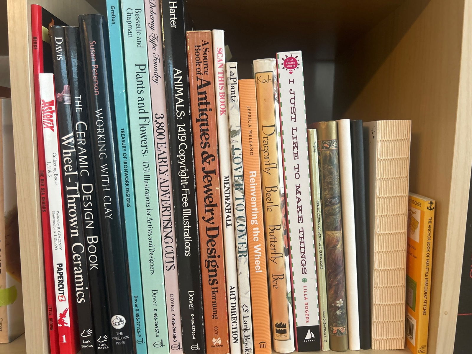 Art and Design Books on Ceramics, Jewelry, and Illustrations (1 of 2)