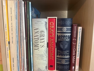 Anatomy Books and Sheet Music