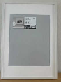 IKEA Ribba Picture Frame, White, 50×70 cm