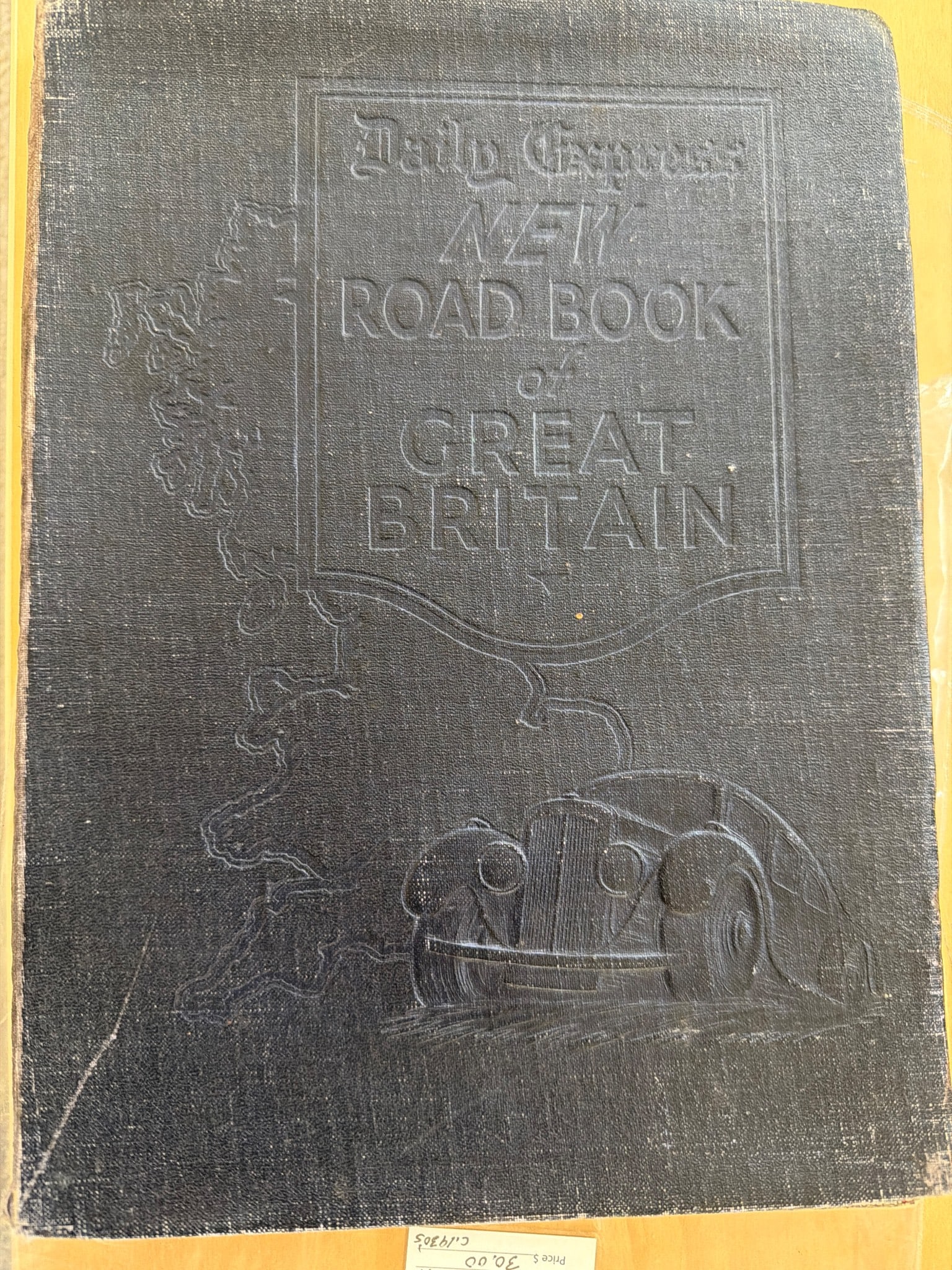 Vintage 1930s RAC Road Book of Great Britain with Maps (1 of 2)