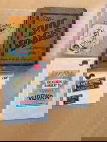 Vintage Composition Book With Clippings and Ephemera Collection