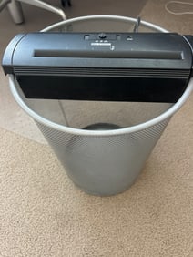 Compact Paper Shredder With Mesh Waste Basket