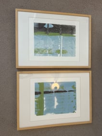 Framed Artwork in IKEA Ribba Frame