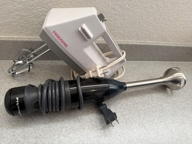 Faberware Hand Mixer and Immersion Blender Set