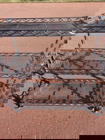 Three-Tier Chrome Wire Shelving Unit