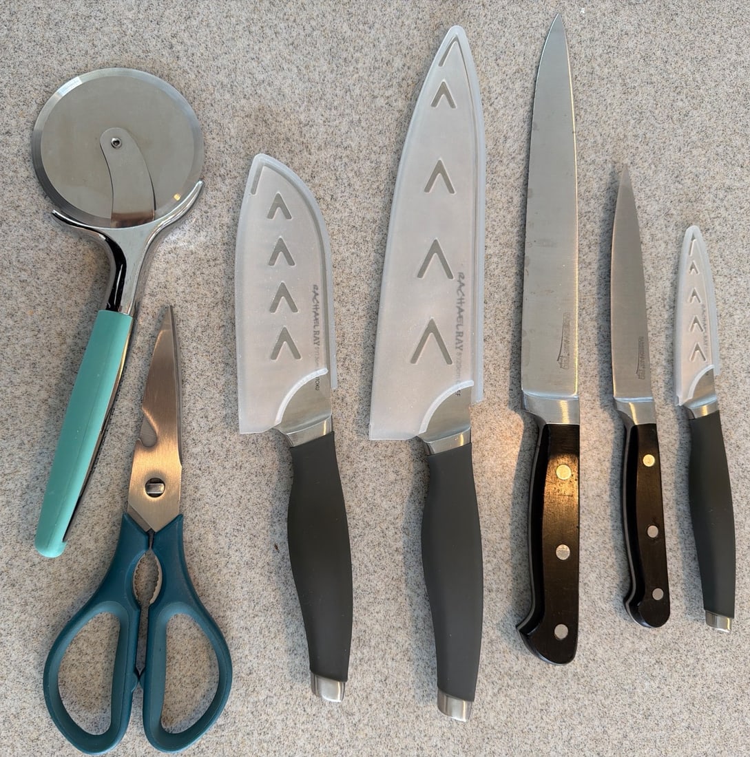 Kitchen Knives and Utensils Including Cutlery and Scissors (1 of 1)