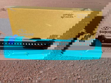 Sun Joe SJI-OMS16 Aqua Joe Oscillating Outdoor Sprinkler