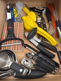 Kitchen Utensils, Including Juicers and Peelers