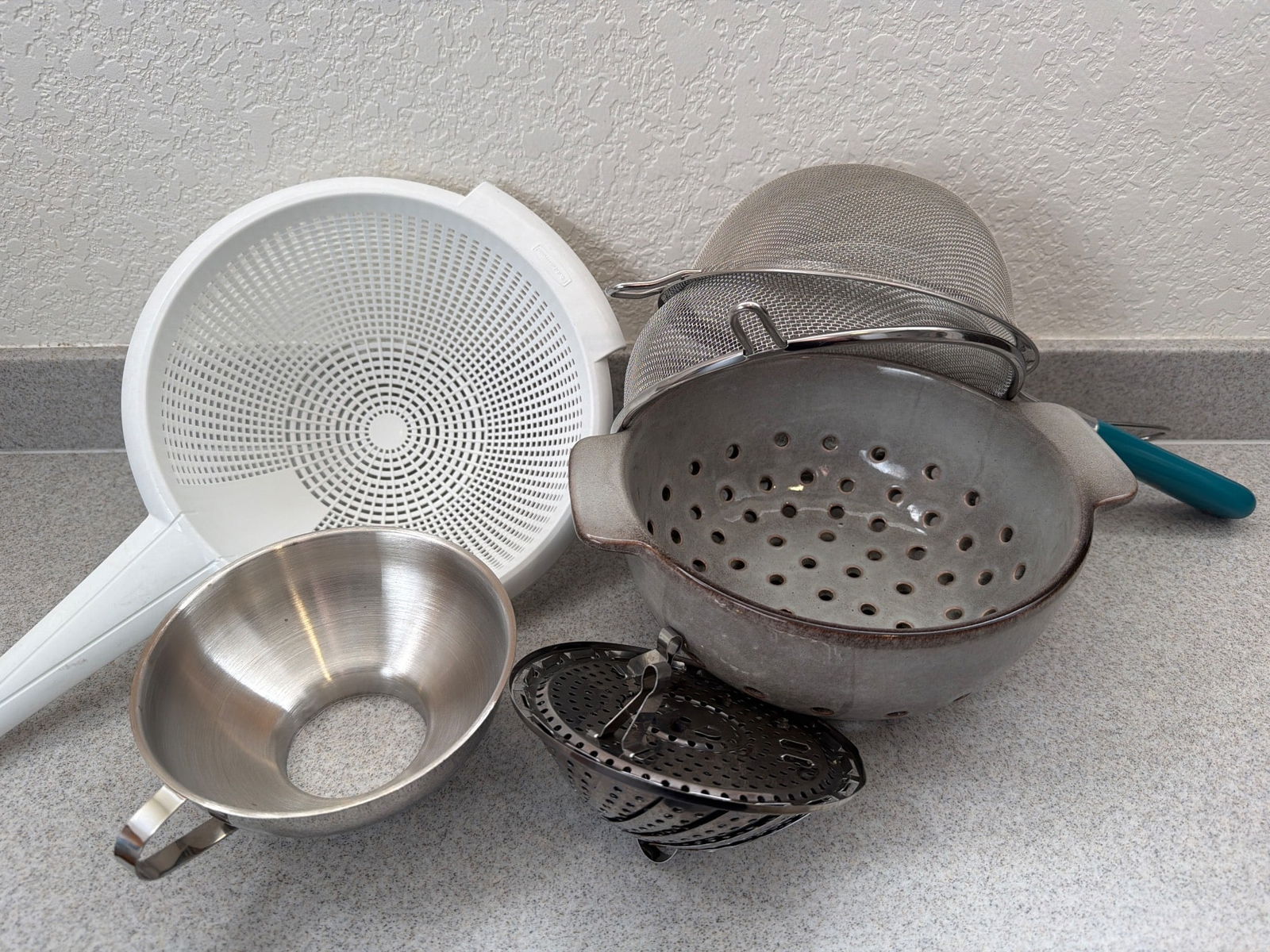 Strainers, Colanders, and Kitchen Utensils (1 of 2)