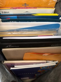 Office Supplies Including Envelopes, Labels, and Notepads