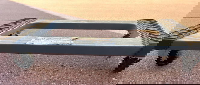 Haul-Master 1000 lb Capacity Movers Dolly with Rubber Tread