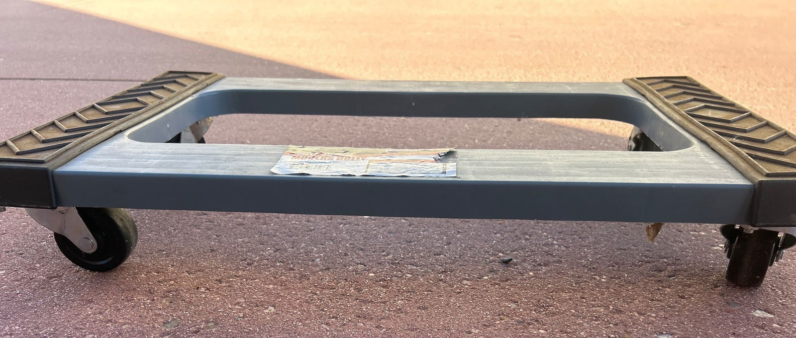 Haul-Master 1000 lb Capacity Movers Dolly with Rubber Tread (1 of 3)