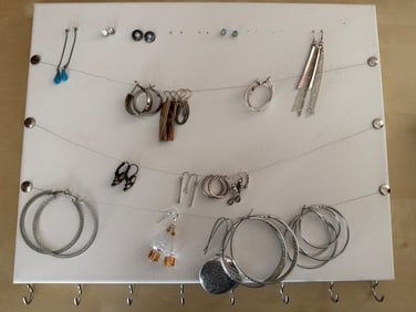 Earrings, Including Studs, Hoops, and Dangles