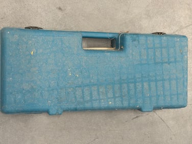 Makita Reciprocating Saw in Blue Plastic Carrying Case