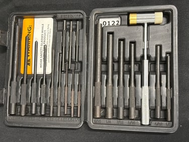 Wheeler Engineering Gunsmithing Punch Set with Case