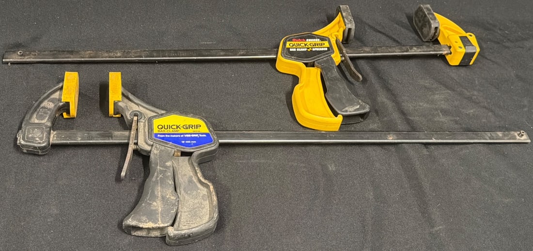 Two Quick-Grip Bar Clamps by Irwin, 18 Inches (1 of 2)