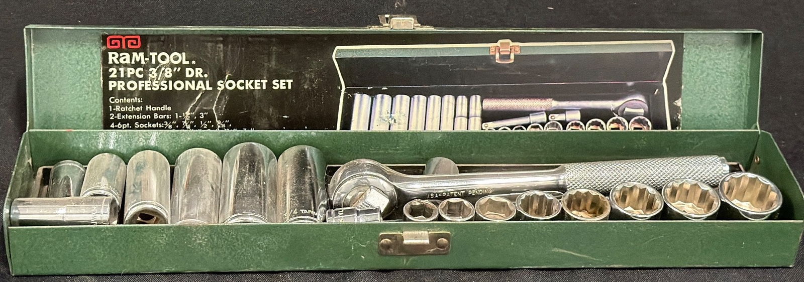 Ram Tool 21-Piece 3/8-Inch Drive Professional Socket Set (1 of 3)