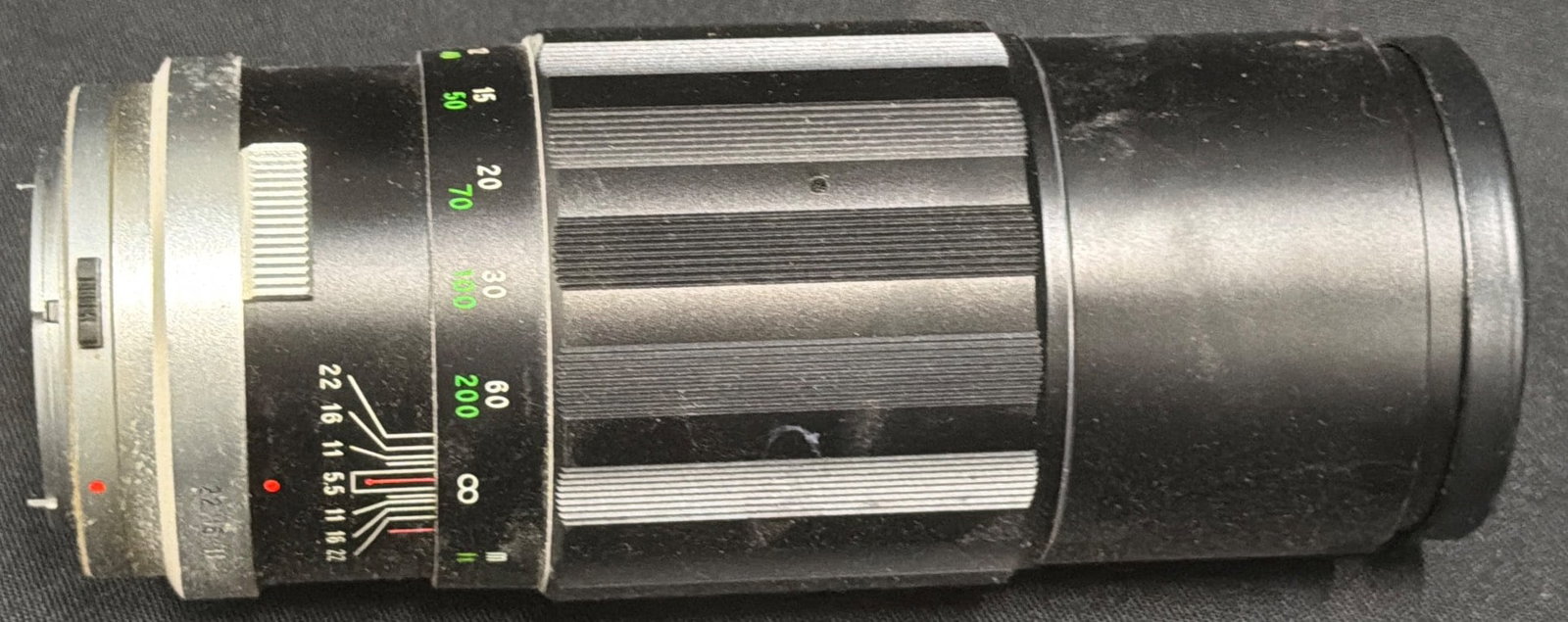 Vintage Soligor 200mm F/4.5 Camera Lens with Front Cap (1 of 3)