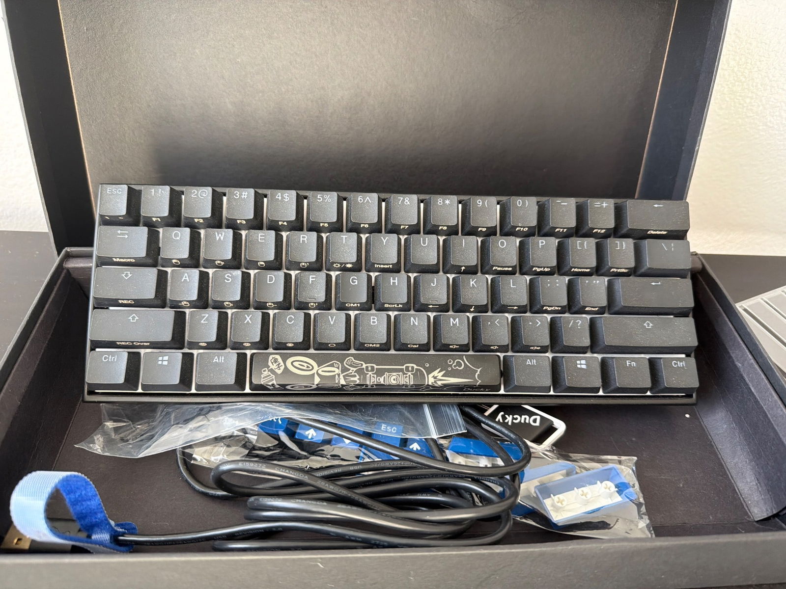 Ducky Channel Mechanical Keyboard with Accessories and Original Box (1 of 3)