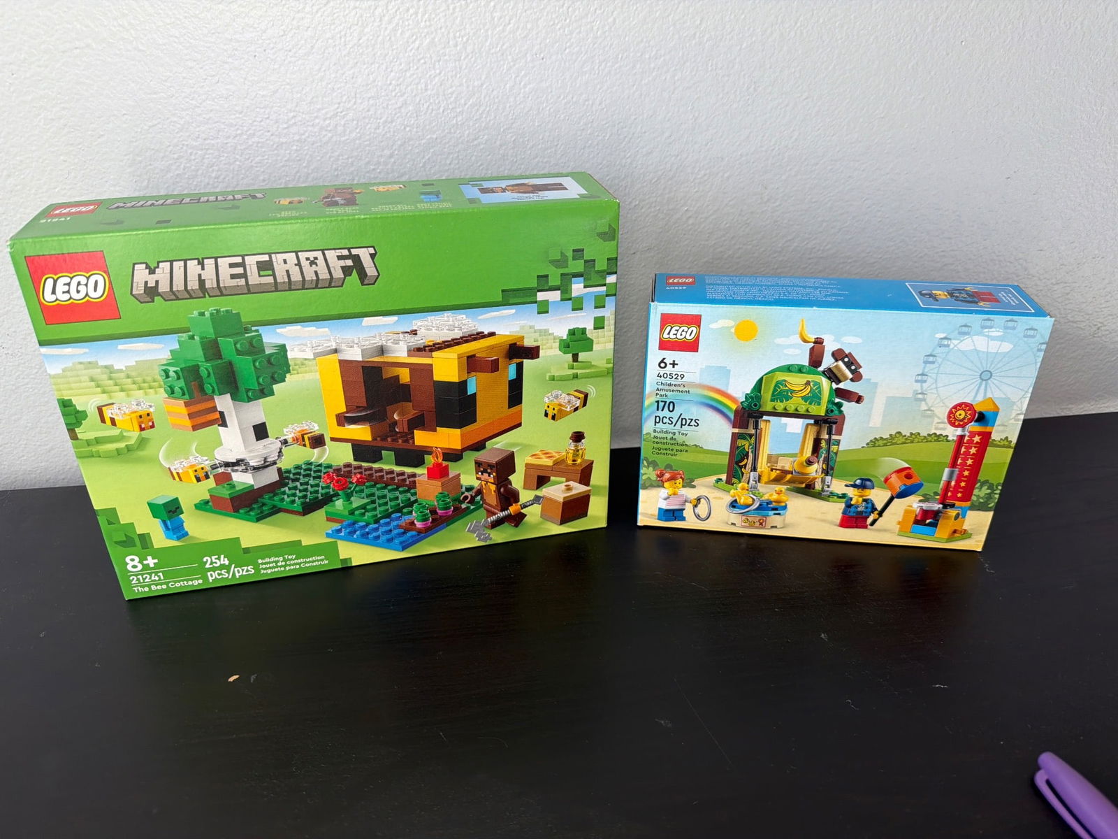 Lego Minecraft Bee Farm and Lego Duplo Tropical Island Sets (1 of 1)
