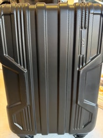 IPack Black Hard Shell Rolling Carry-On Luggage