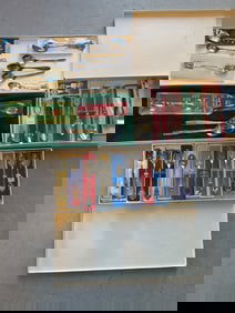 Vintage Souvenir Spoons with Display Boxes