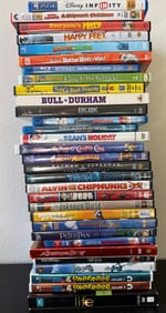 Over 30 DVDs Featuring Animated and Live-Action Films