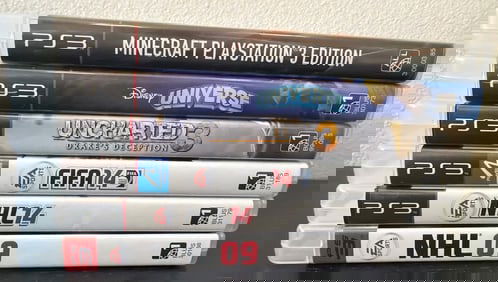 6 Complete PlayStation 3 Video Games