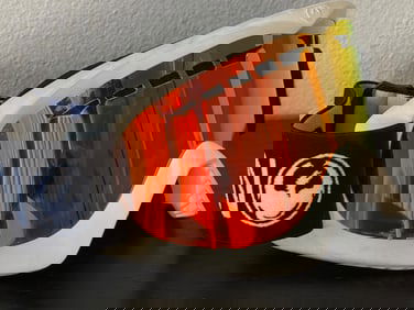 Dragon Snow Goggles With Orange Mirrored Lens