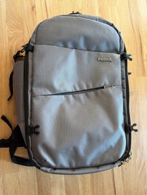 Inateck Gray Backpack With Multiple Compartments