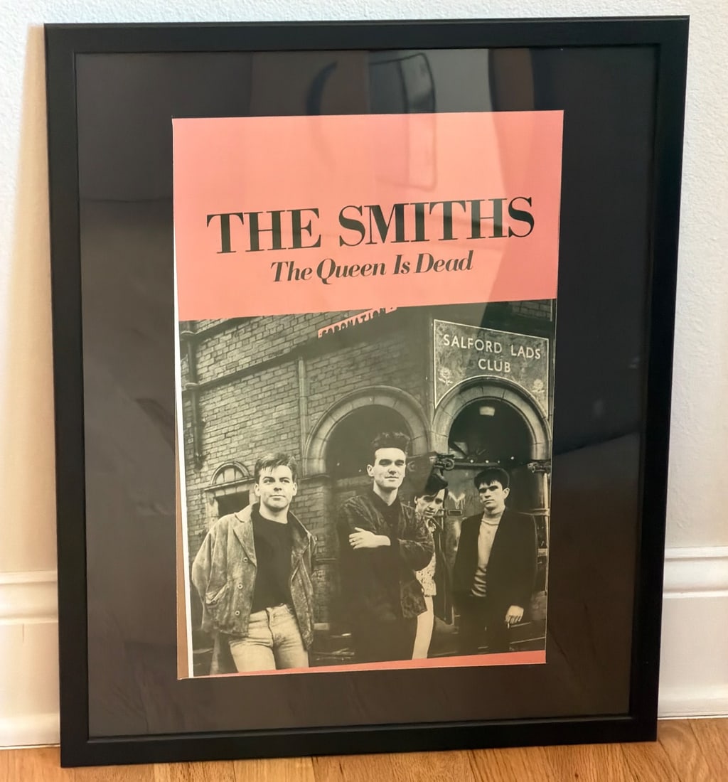 Framed Poster of The Smiths â€˜The Queen Is Deadâ€™ Album Cover (1 of 1)