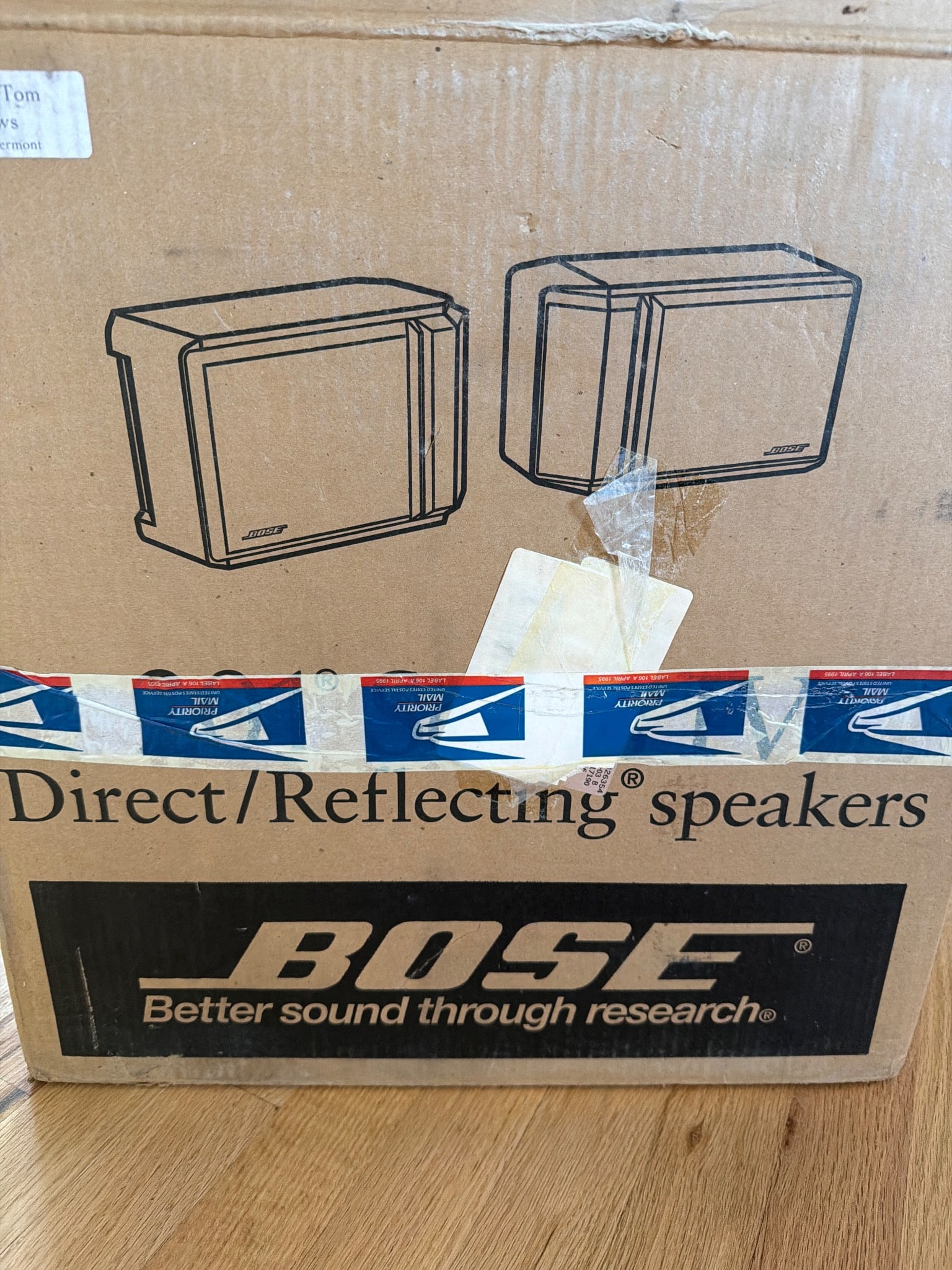 Bose 201 Series IV Direct/Reflecting Speakers in Original Packaging (1 of 3)