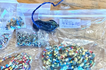 Bead Collections with Glass, Clay, and Metal Components