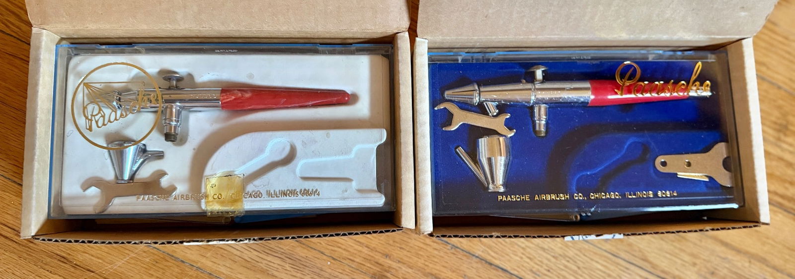Paasche Airbrush Set with Model H Airbrush and Accessories in Original Packaging (1 of 3)