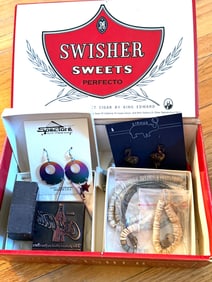 Jewelry and Accessories with Swisher Sweets Box