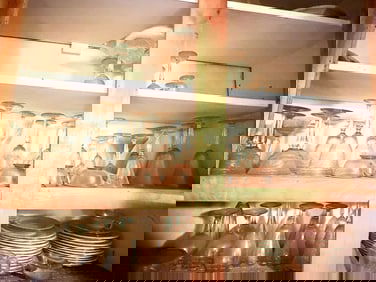 Vintage Glassware and Plates