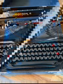 Remington Model 5 Portable Typewriter with Case and Ribbon