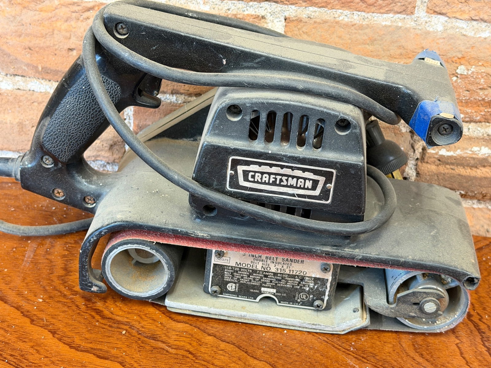 Craftsman 3-Inch Belt Sander, Model 315.11720 (1 of 2)