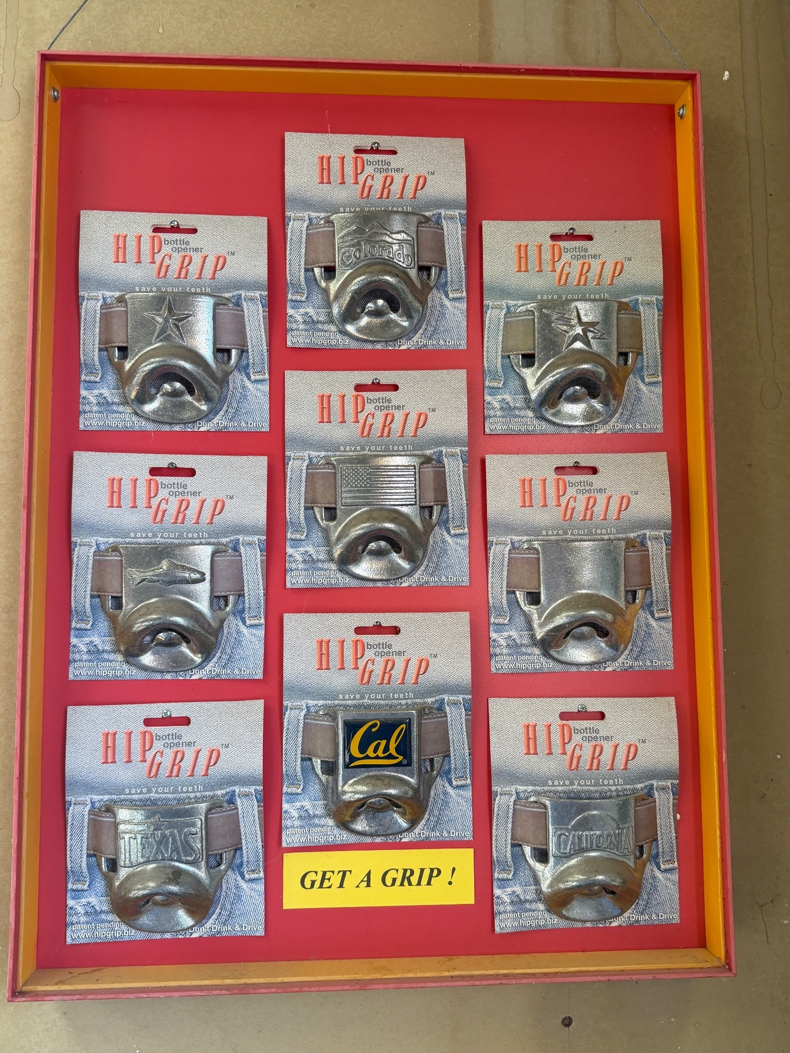 10 Cal Hi-Grip Hose Clamp Displays in Original Packaging (1 of 1)