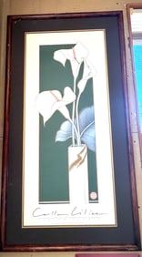 Yuriko Takata Calla Lilies Framed Print