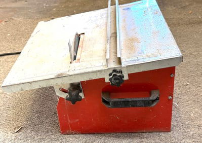 Chicago Electric Power Tools Tile Saw, Model 632, 7-Inch, Bench Top
