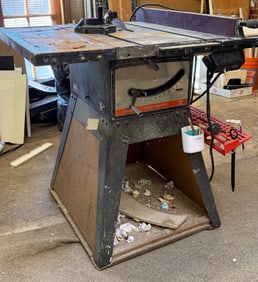 Sears Craftsman 10-Inch Table Saw with 4HP Motor, Model 113.12172