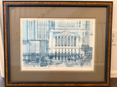 Artist Proof by Gretchen Bierbaum, Signed and Framed