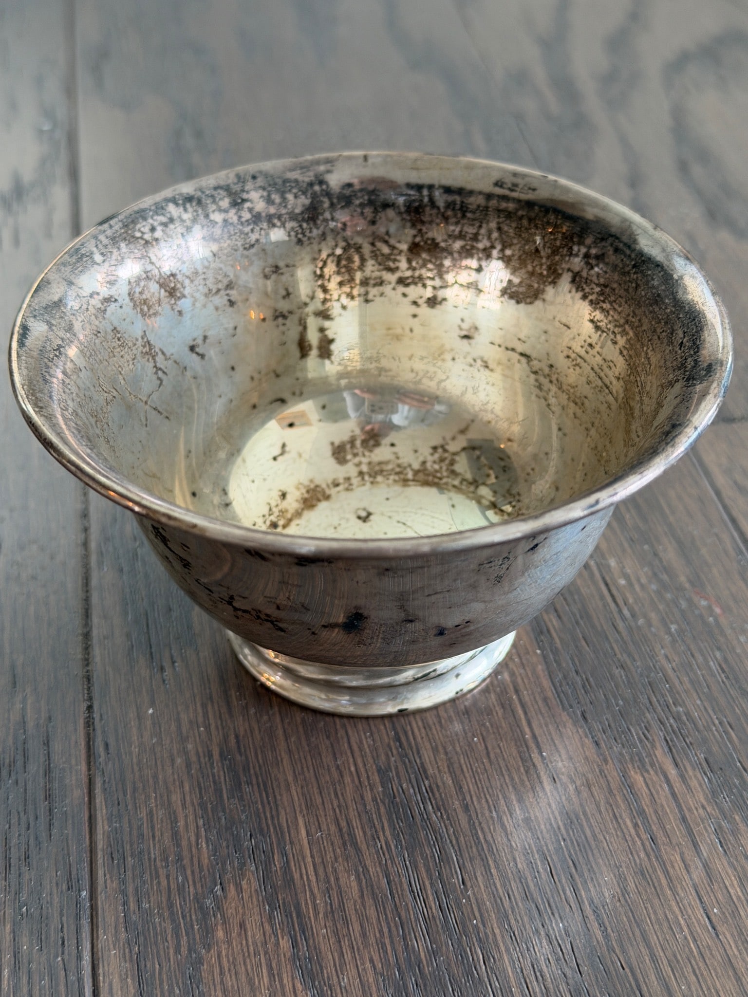 Towle Sterling Silver Bowl with Engraving, Model 120: Towle sterling silver bowl, model 120, featuring an engraved dedication reading: 'Mr. & Mrs. Kenneth ... ROTC Instructor ... Clarkson College 1963–1967.' Marked 'Towle Sterling 120' on the underside