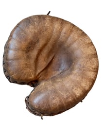 Vintage Leather Baseball Catcher’s Mitt Glove