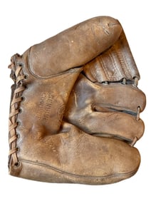 Vintage Rawlings Playmaker Baseball Glove, Genuine Cowhide, 10 Inches