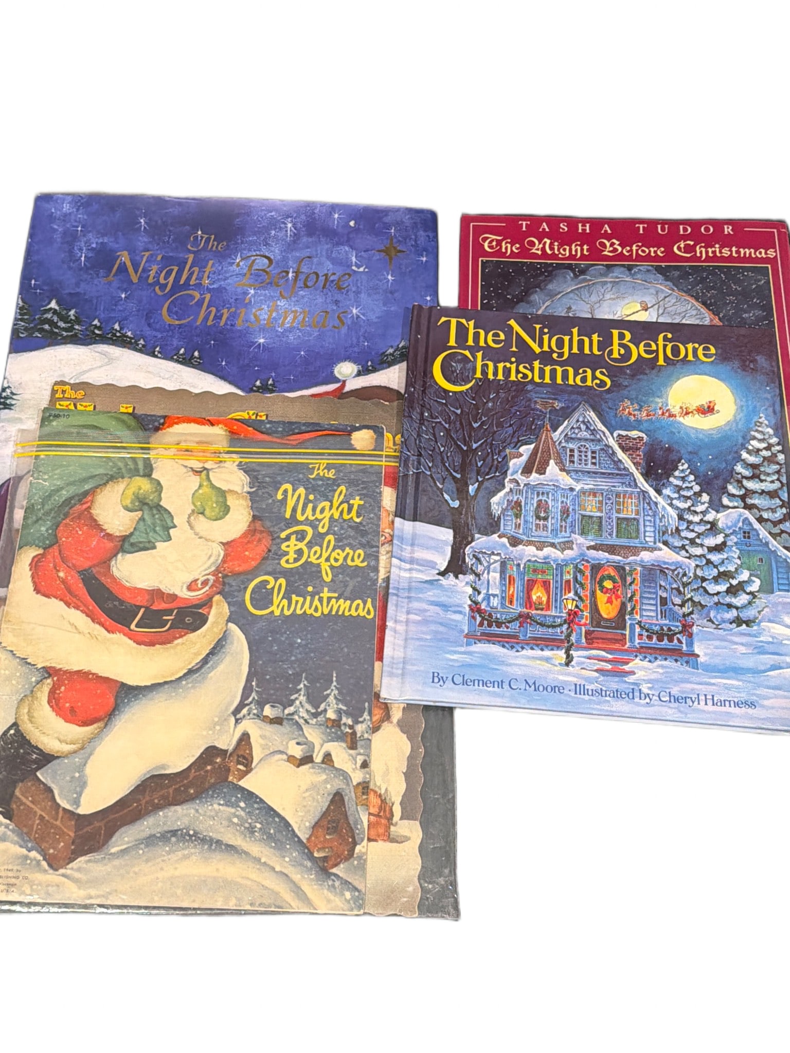 Three ‘The Night Before Christmas’ Books, Various Editions (1 of 2)