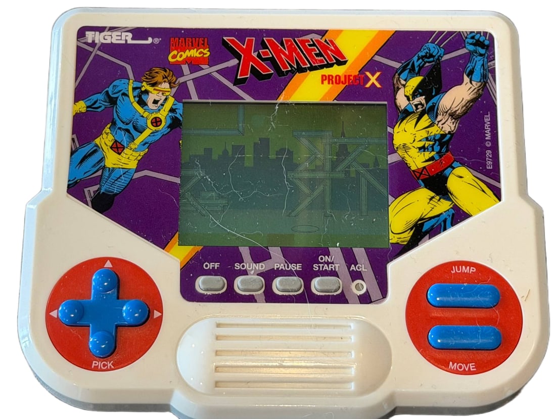 1993 Tiger Electronics Marvel X-Men Project X Handheld Game (1 of 2)