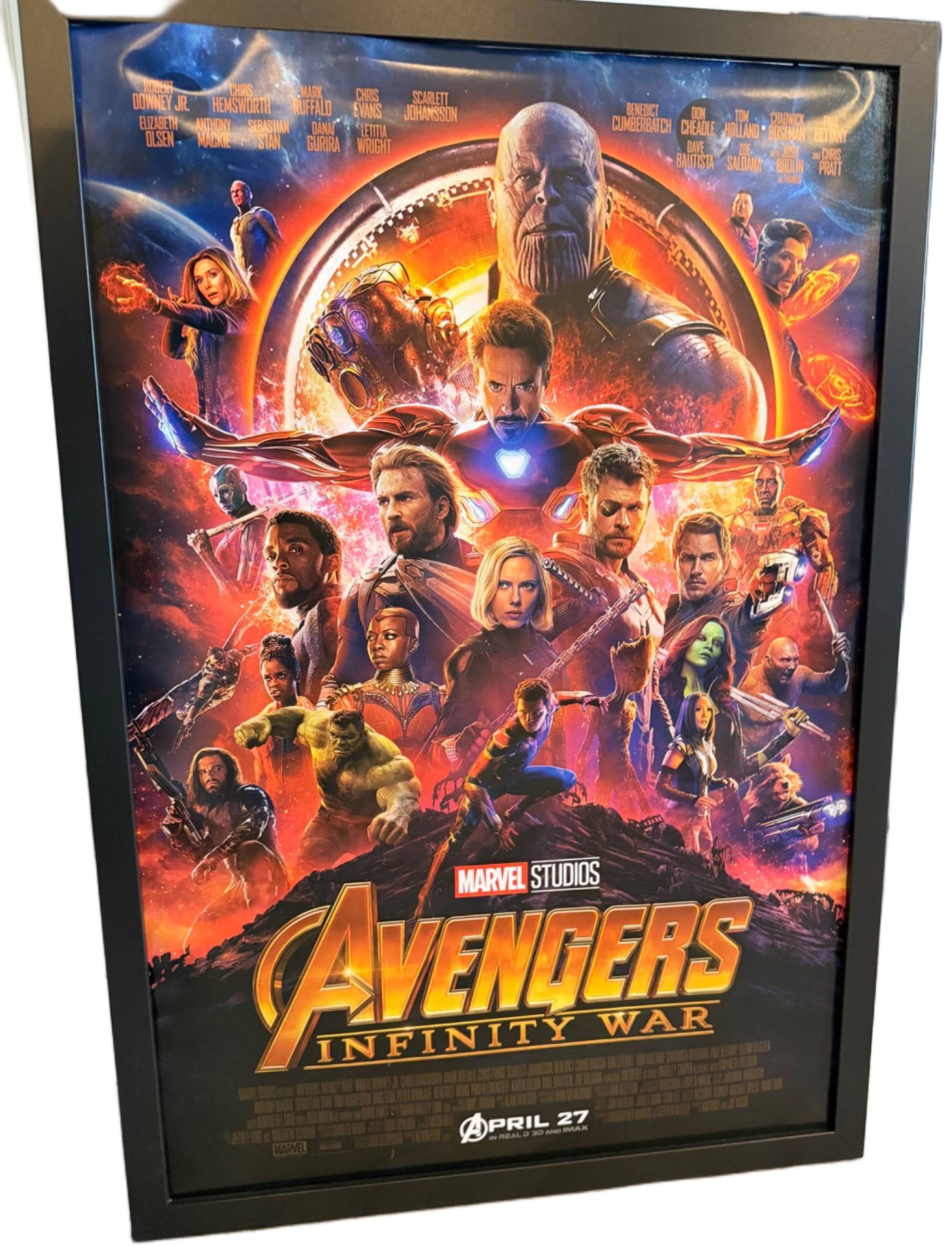 Marvel Studios ‘Avengers: Infinity War’ Framed Movie Poster (1 of 1)