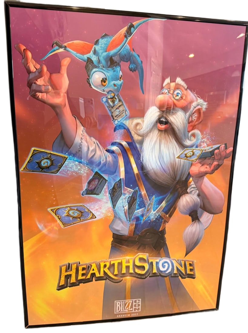 Framed Hearthstone Poster Featuring Hearthstone Artwork by Blizzard Entertainment (1 of 1)